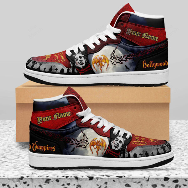 Tubopro Hollywood Vampires AJ1 High Sneakers Shoes For Men And Women