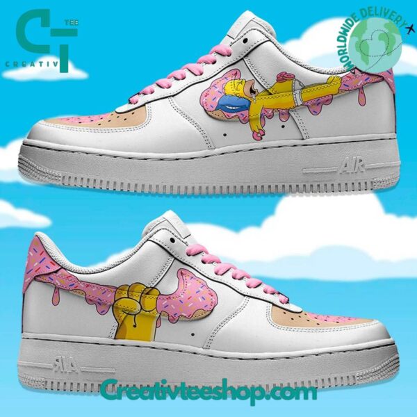 Tubopro Homer Simpson Air Low-Top Sneakers Shoes For Men And Women
