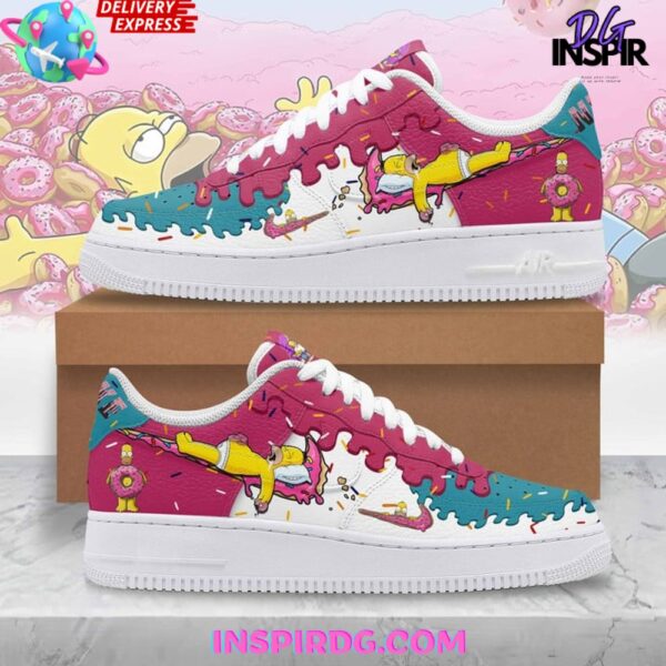 Tubopro Homer Simpson Air Low-Top Sneakers Shoes For Men And Women
