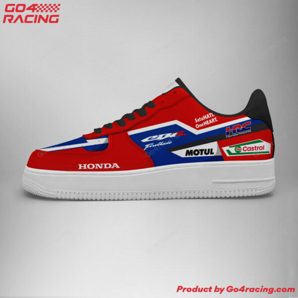Tubopro Honda Factory Racing Air Low-Top Sneakers Shoes For Men And Women - Image 2
