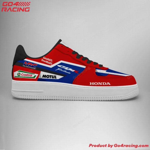 Tubopro Honda Factory Racing Air Low-Top Sneakers Shoes For Men And Women - Image 3