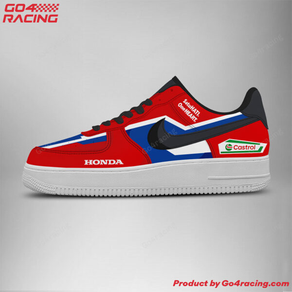 Tubopro Honda Factory Racing Air Low-Top Sneakers Shoes For Men And Women - Image 2