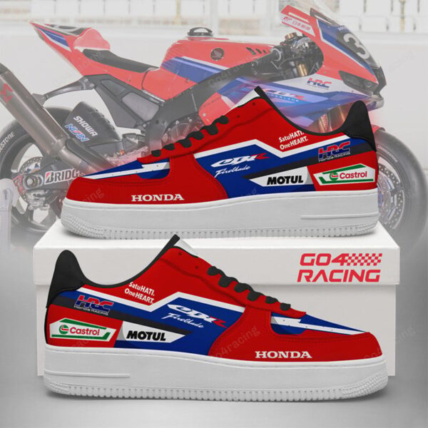 Tubopro Honda Factory Racing Air Low-Top Sneakers Shoes For Men And Women