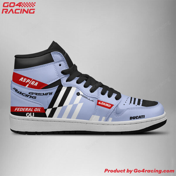 Tubopro Honda Factory Racing AJ1 High Sneakers Shoes For Men And Women - Image 3