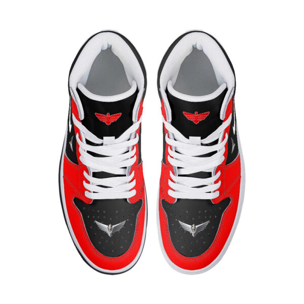 Tubopro Honda Goldwing AJ1 High Sneakers Shoes For Men And Women - Image 3