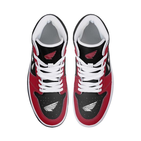 Tubopro Honda Motors AJ1 High Sneakers Shoes For Men And Women - Image 3