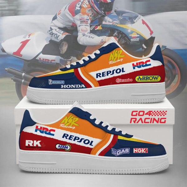 Tubopro Honda NSR500 Air Low-Top Sneakers Shoes For Men And Women