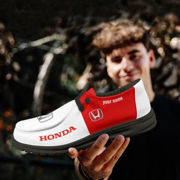Tubopro HONDA Personalized Hey Dude Shoes For Men And Women - Image 6