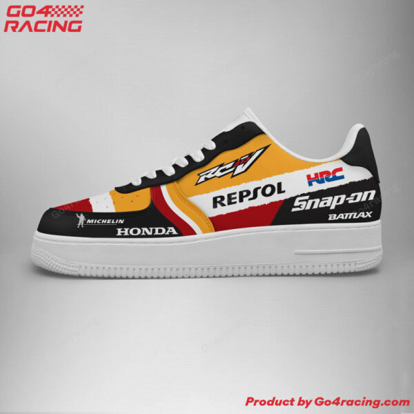 Tubopro Honda RC213V Air Low-Top Sneakers Shoes For Men And Women - Image 2