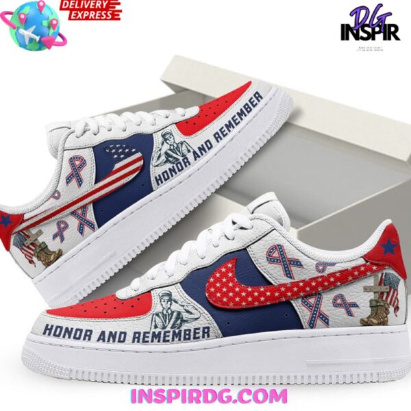 Tubopro Honor and Remember Veterans Day Air Low-Top Sneakers Shoes For Men And Women - Image 2