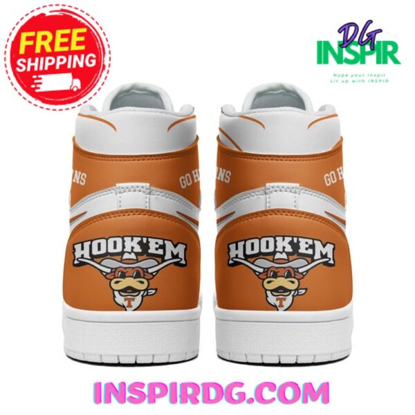 Tubopro Hookem College Football AJ1 High Sneakers Shoes For Men And Women - Image 3
