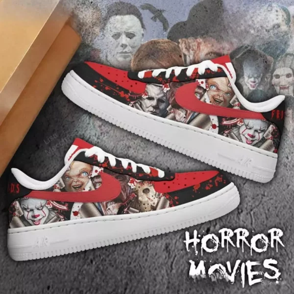 Tubopro Horror Air Low-Top Sneakers Shoes For Men And Women