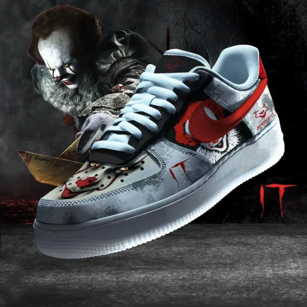 Tubopro Horror Clown Air Low-Top Sneakers Shoes For Men And Women