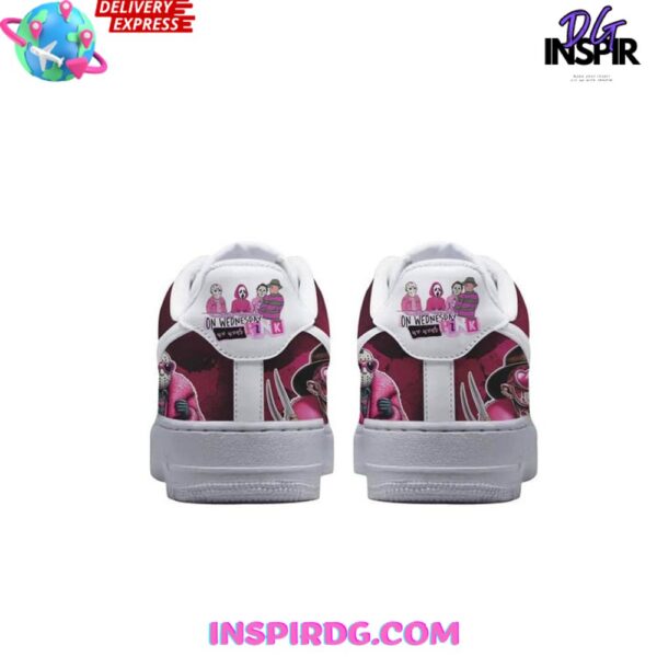 Tubopro Horror Film Pink Air Low-Top Sneakers Shoes For Men And Women - Image 4