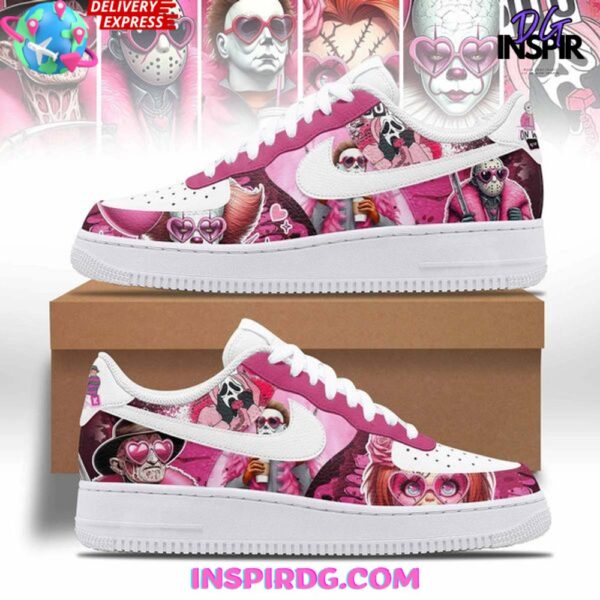 Tubopro Horror Film Pink Air Low-Top Sneakers Shoes For Men And Women