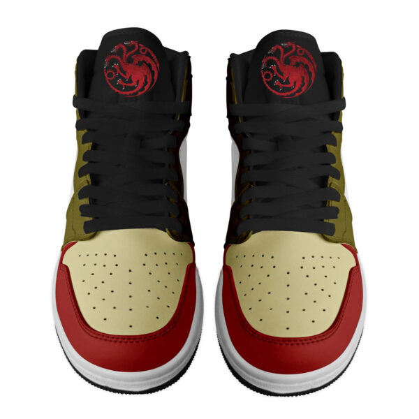 Tubopro House of the Dragon AJ1 High Sneakers Shoes For Men And Women - Image 2