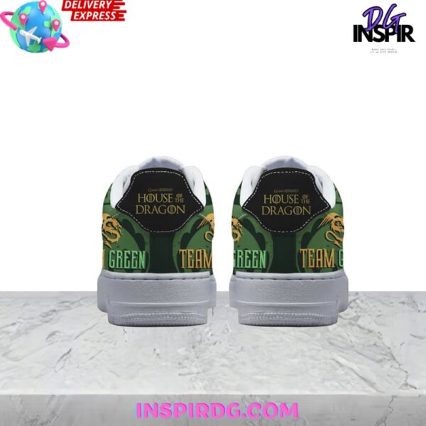 Tubopro House Of The Dragon Team Green Air Low-Top Sneakers Shoes For Men And Women - Image 3