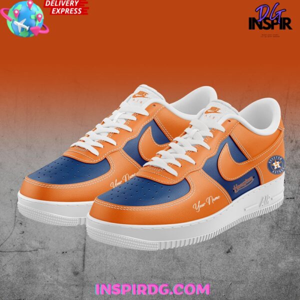 Tubopro Houston Astros Air Low-Top Sneakers Shoes For Men And Women - Image 2