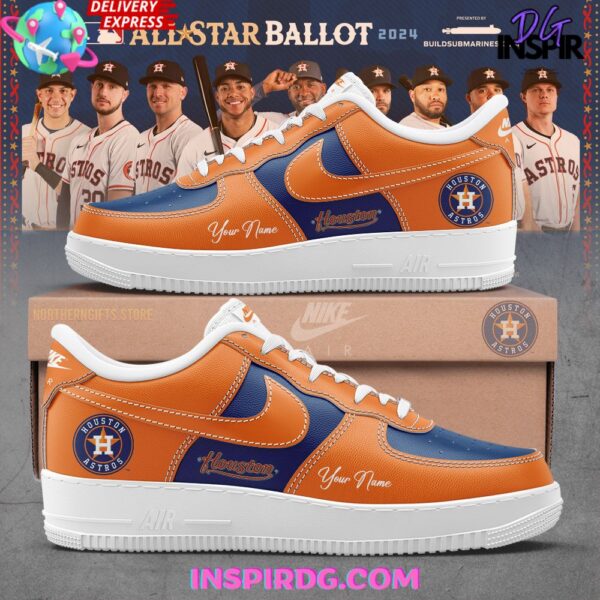 Tubopro Houston Astros Air Low-Top Sneakers Shoes For Men And Women