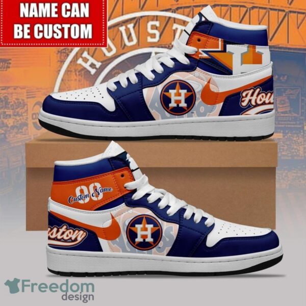 Tubopro Houston Astros AJ1 High Sneakers Shoes For Men And Women