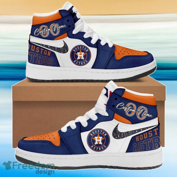 Tubopro Houston Astros AJ1 High Sneakers Shoes For Men And Women