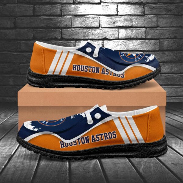 Tubopro Houston Astros Hey Dude Shoes For Men And Women - Image 6