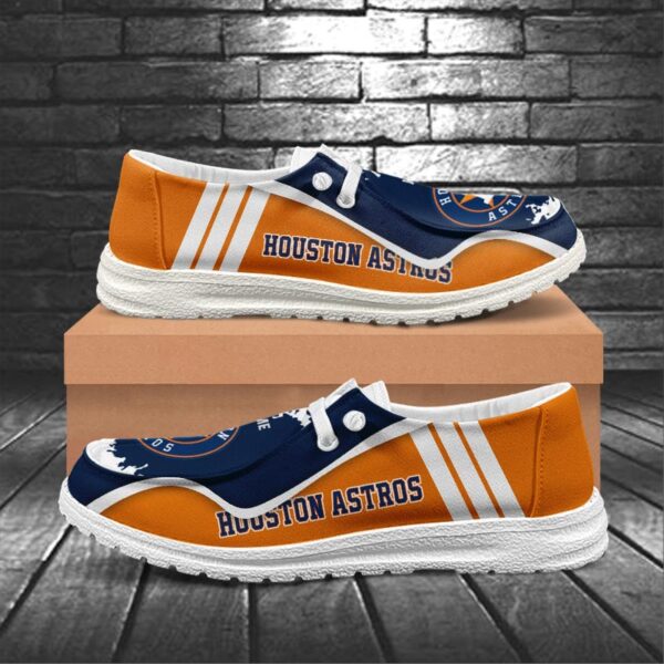 Tubopro Houston Astros Hey Dude Shoes For Men And Women - Image 5