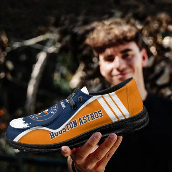Tubopro Houston Astros Hey Dude Shoes For Men And Women - Image 4