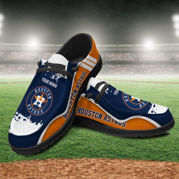 Tubopro Houston Astros Hey Dude Shoes For Men And Women - Image 2