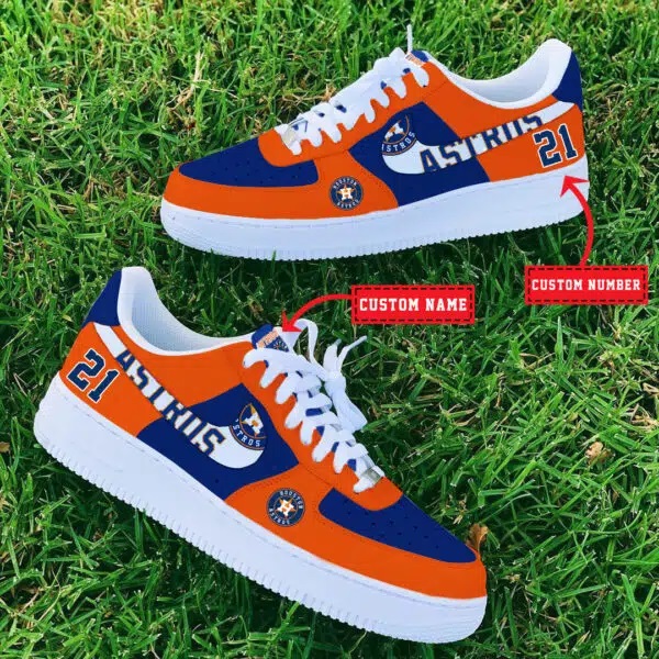 Tubopro Houston Astros MLB Air Low-Top Sneakers Shoes For Men And Women