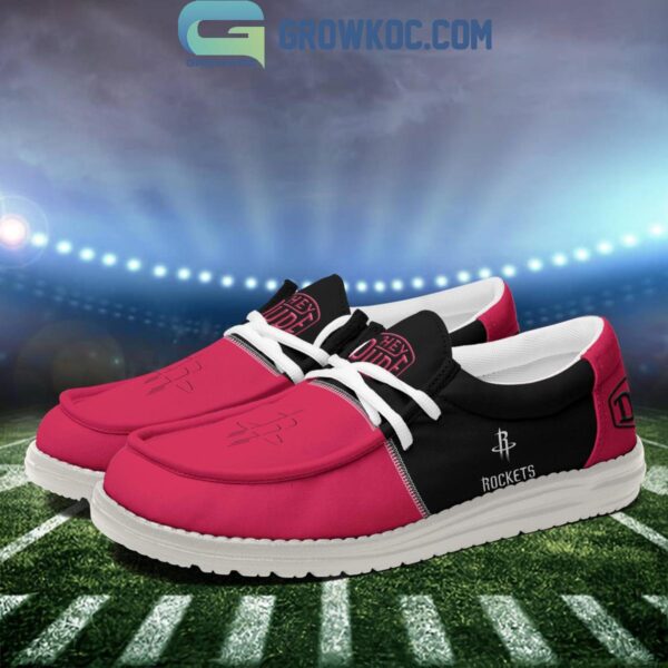 Tubopro Houston Rockets Personalized Hey Dude Shoes For Men And Women - Image 4