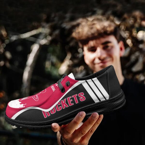 Tubopro Houston Rocketss Hey Dude Shoes For Men And Women - Image 4