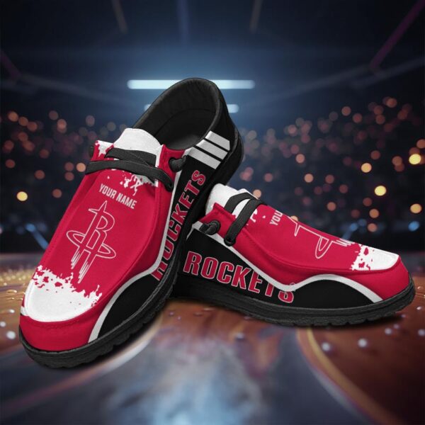 Tubopro Houston Rocketss Hey Dude Shoes For Men And Women - Image 2