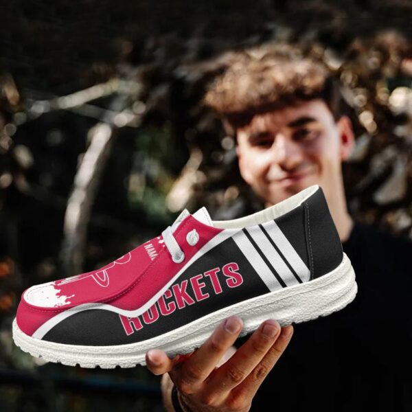 Tubopro Houston Rocketss Hey Dude Shoes For Men And Women - Image 3