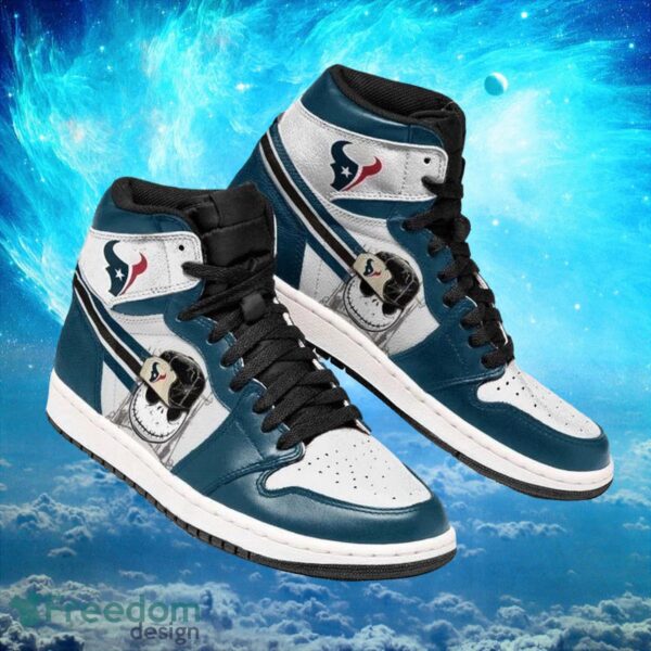 Tubopro Houston Texans AJ1 High Sneakers Shoes For Men And Women