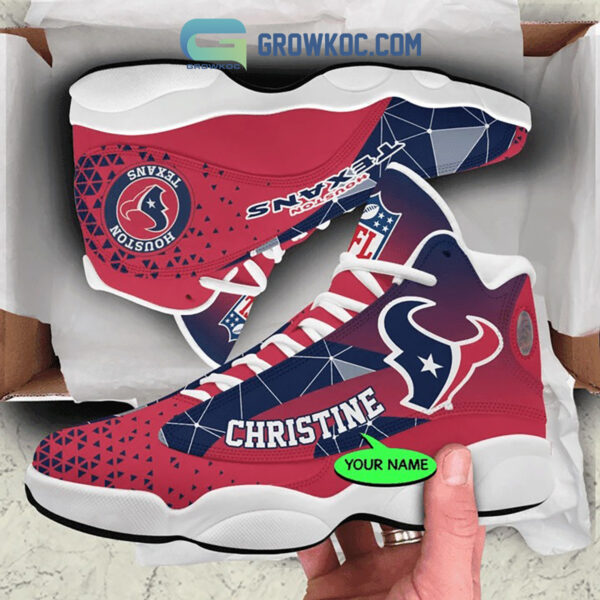 Tubopro Houston Texans AJ13 Sneakers Shoes For Men And Women