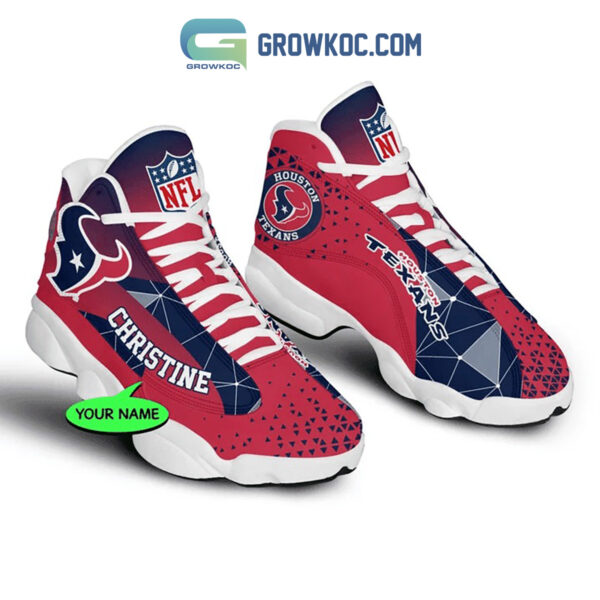 Tubopro Houston Texans AJ13 Sneakers Shoes For Men And Women - Image 2