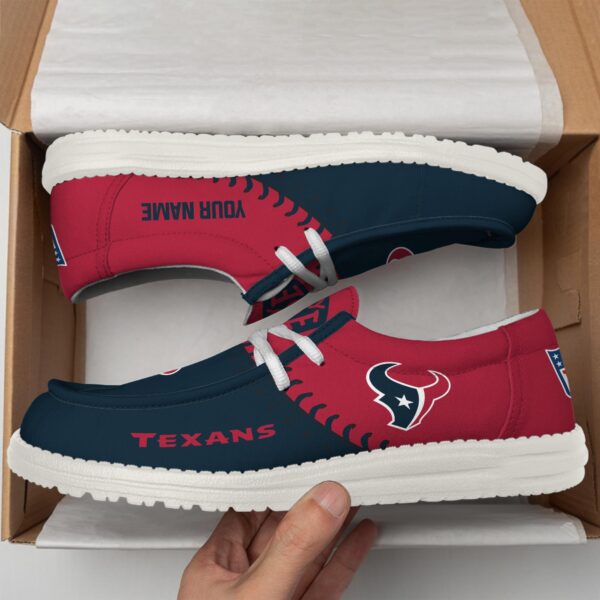 Tubopro Houston Texans Hey Dude Shoes For Men And Women - Image 3