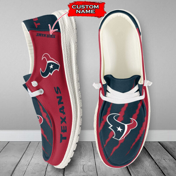 Tubopro Houston Texans Hey Dude Shoes For Men And Women - Image 6