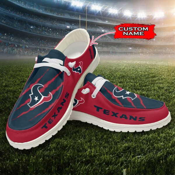 Tubopro Houston Texans Hey Dude Shoes For Men And Women - Image 2