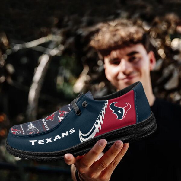 Tubopro Houston Texans Hey Dude Shoes For Men And Women - Image 4