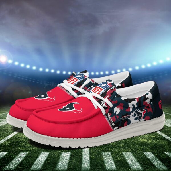 Tubopro Houston Texans Hey Dude Shoes For Men And Women - Image 4