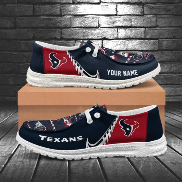 Tubopro Houston Texans Hey Dude Shoes For Men And Women - Image 5