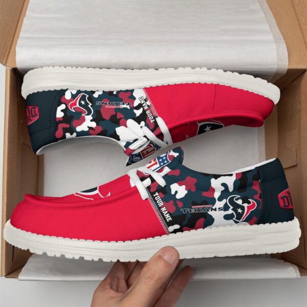 Tubopro Houston Texans Hey Dude Shoes For Men And Women - Image 3