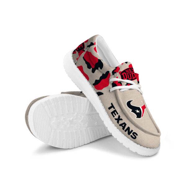 Tubopro Houston Texans Hey Dude Shoes For Men And Women - Image 3