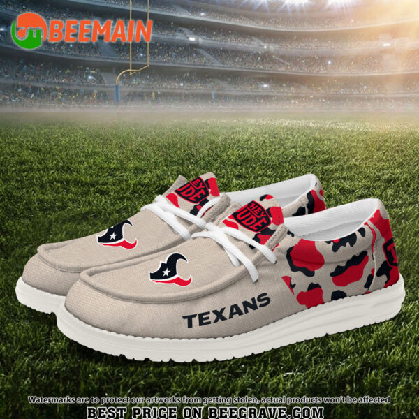 Tubopro Houston Texans Hey Dude Shoes For Men And Women - Image 2