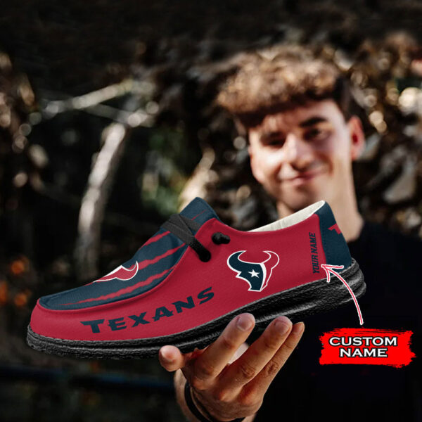 Tubopro Houston Texans Hey Dude Shoes For Men And Women - Image 4