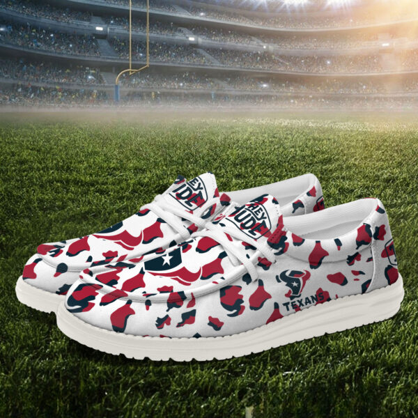 Tubopro Houston Texans Hey Dude Shoes For Men And Women Ver2 - Image 3