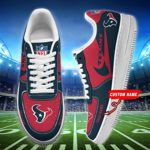 Tubopro Houston Texans NFL Air Low-Top Sneakers Shoes For Men And Women