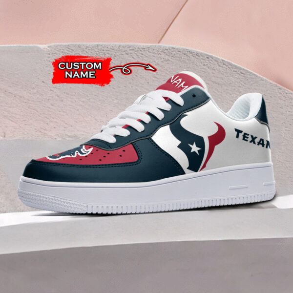 Tubopro Houston Texans NFL Air Low-Top Sneakers Shoes For Men And Women - Image 2